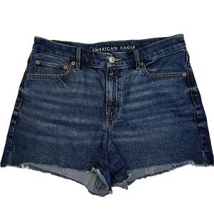 American Eagle Outfitters Blue Jean Shorts Classic Cut-Off Style